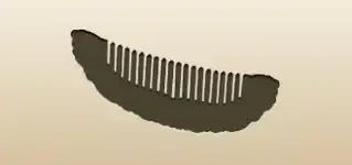 Comb silhouette