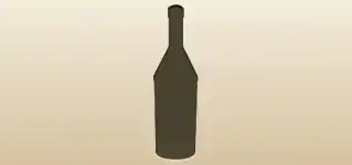 Bottle silhouette