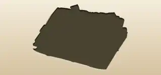 Letters silhouette