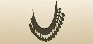 Necklace silhouette