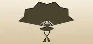 Hand Fan silhouette