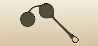 Opera Glasses silhouette