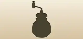 Coffee Grinder silhouette