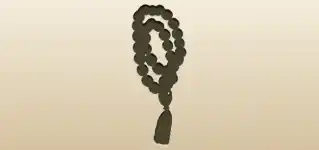 Prayer Beads silhouette