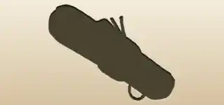 Scroll silhouette