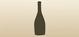Bottle silhouette