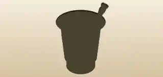 Mortar and Pestle silhouette