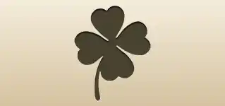 Four-leaf Clover silhouette