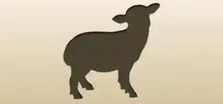 Sheep silhouette