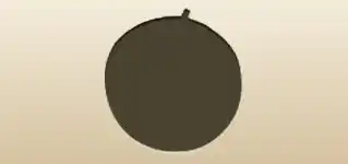 Apple silhouette