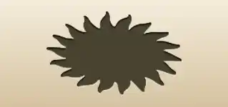 Sun silhouette
