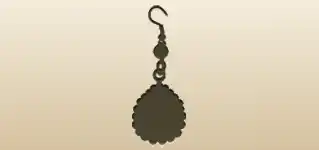 Earring silhouette