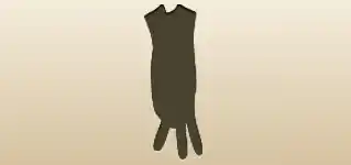 Glove silhouette