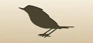Nightingale silhouette