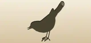 Nightingale silhouette