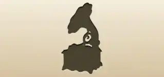 Gramophone silhouette