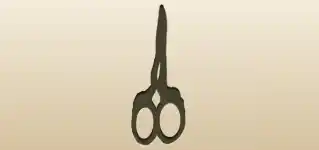 Scissors silhouette