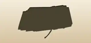 Letters silhouette