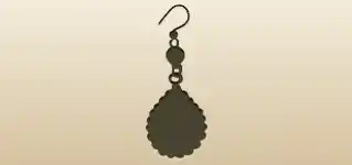 Earring silhouette