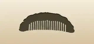 Comb silhouette