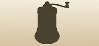 Coffee Grinder silhouette