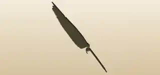 Feather silhouette