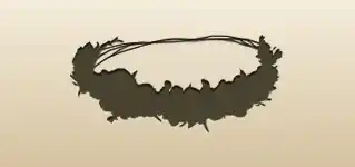 Wreath silhouette
