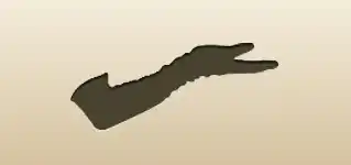 Glove silhouette