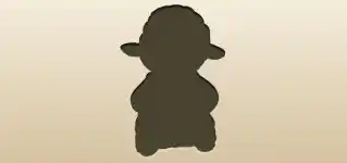Sheep silhouette