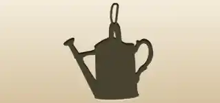 Watering Can silhouette