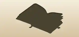 Notebook silhouette