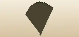 Hand Fan silhouette