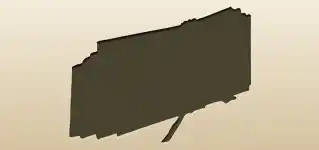 Letters silhouette