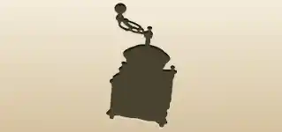 Coffee Grinder silhouette