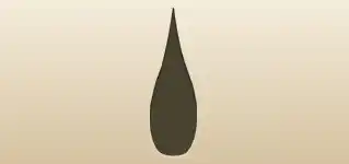 Water Droplet silhouette
