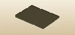 Chocolate silhouette