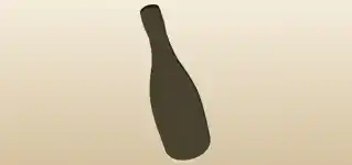 Bottle silhouette