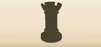 Chess Piece silhouette