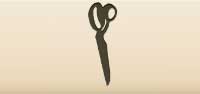 Scissors silhouette