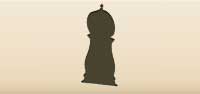 Pendulum Clock silhouette