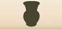 Vase silhouette