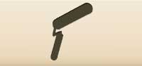 Paint Roller silhouette