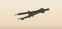 Drafting Compass silhouette
