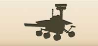 Planetary Rover silhouette