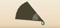 Hand Fan silhouette