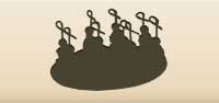 Canapes silhouette