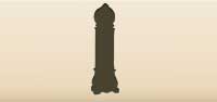 Pendulum Clock silhouette
