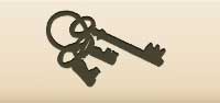 Keys silhouette