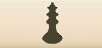 Chess Piece silhouette