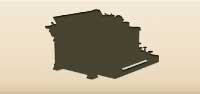 Typewriter silhouette